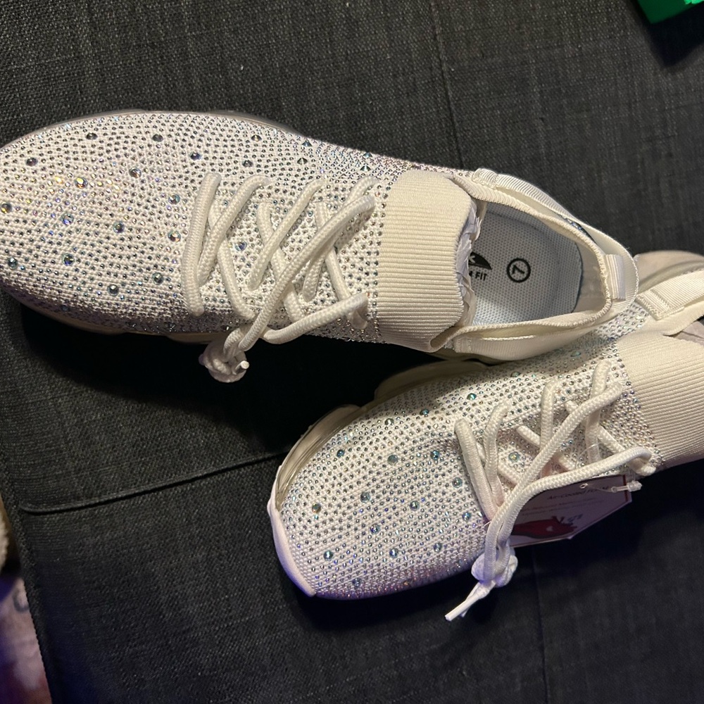 Women's White Athletic Shoes